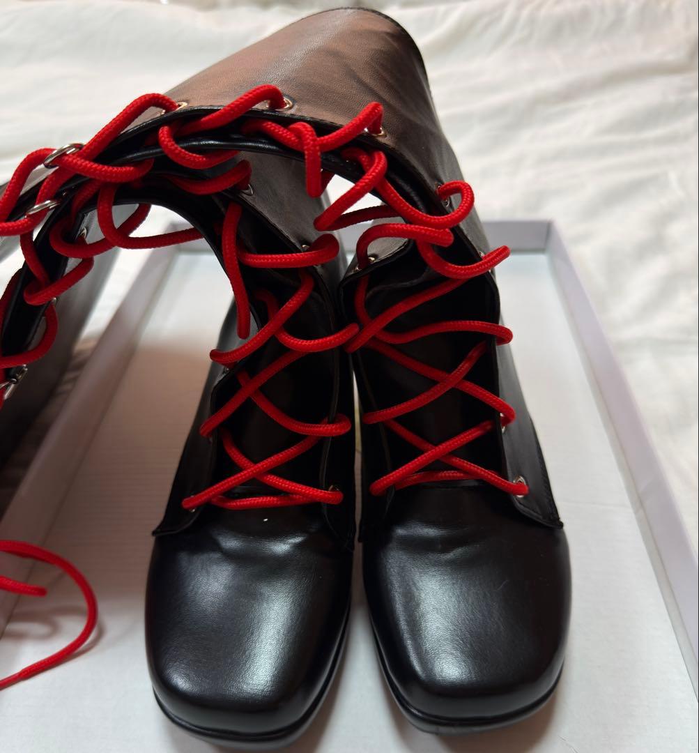 ダンガンロンパ 江ノ島盾子 コスプレ衣装 Lサイズ フルセット 靴、ウィッグ付