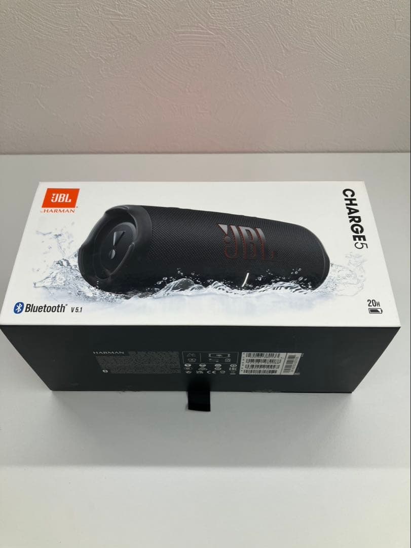 JBL CHARGE 5 ブラック ワイヤレススピーカー【国内正規品・箱付き】