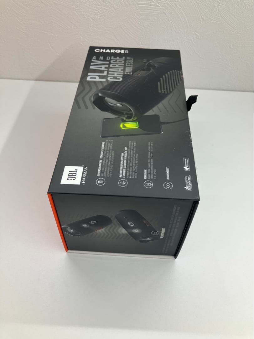 JBL CHARGE 5 ブラック ワイヤレススピーカー【国内正規品・箱付き】