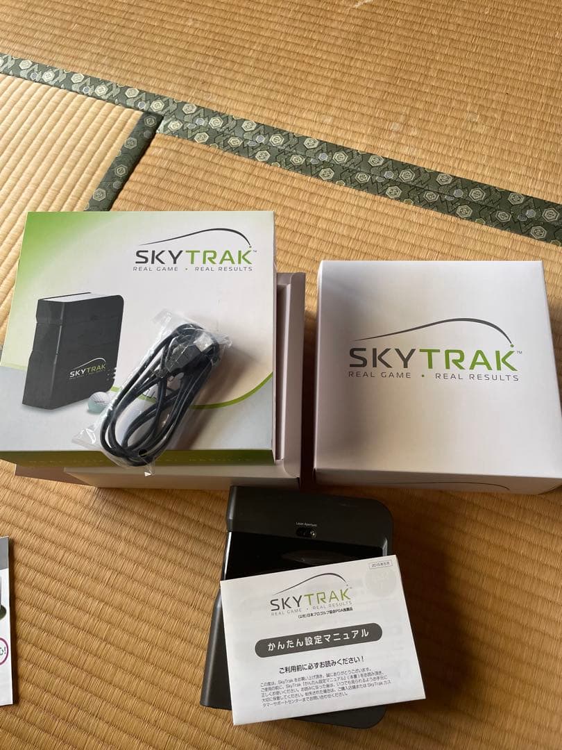 スカイトラック 弾道測定機 プロテクター、設置プレート付き