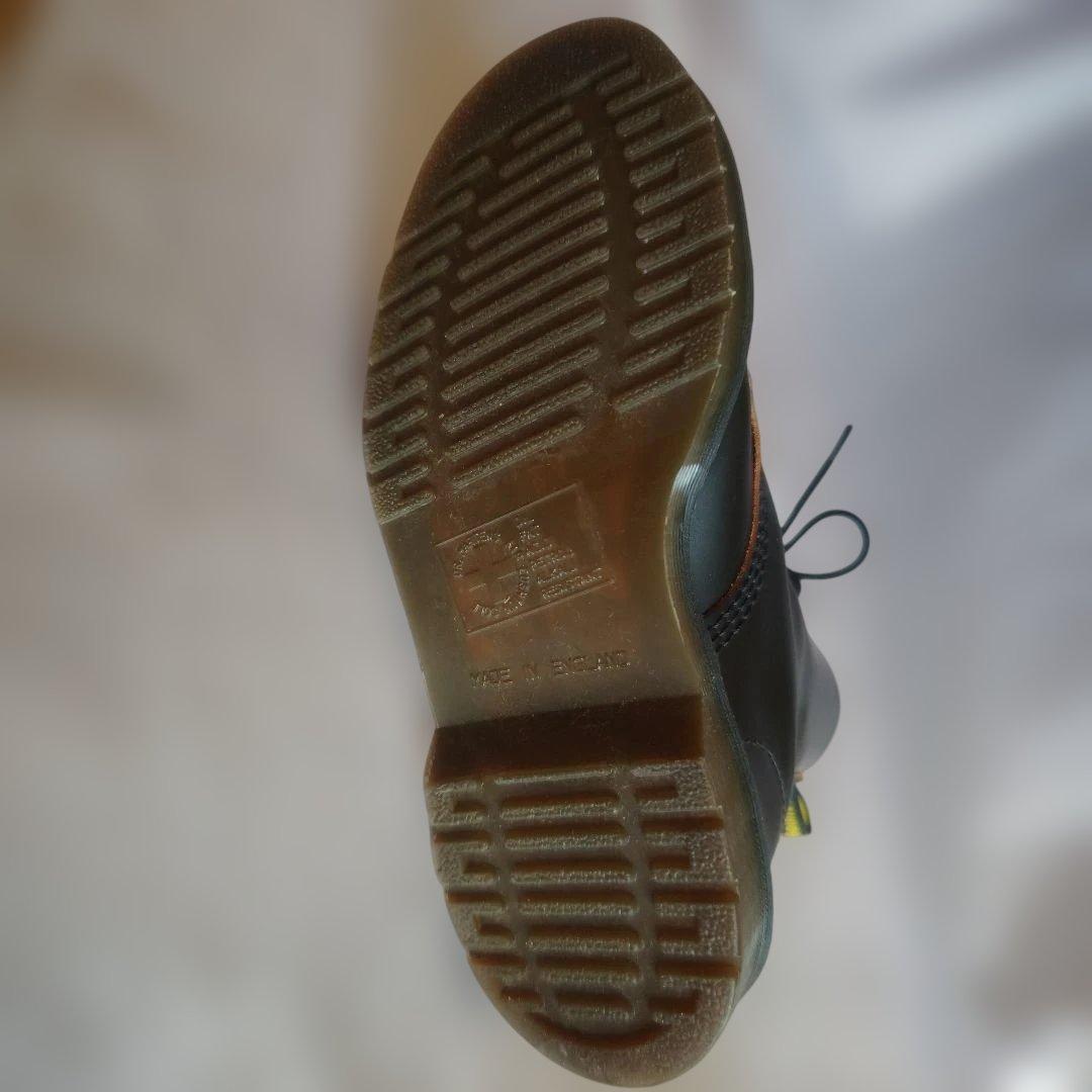 希少英国製 完全復刻モデルドクターマーチン茶芯 8ホールブーツ23.0〜23.5