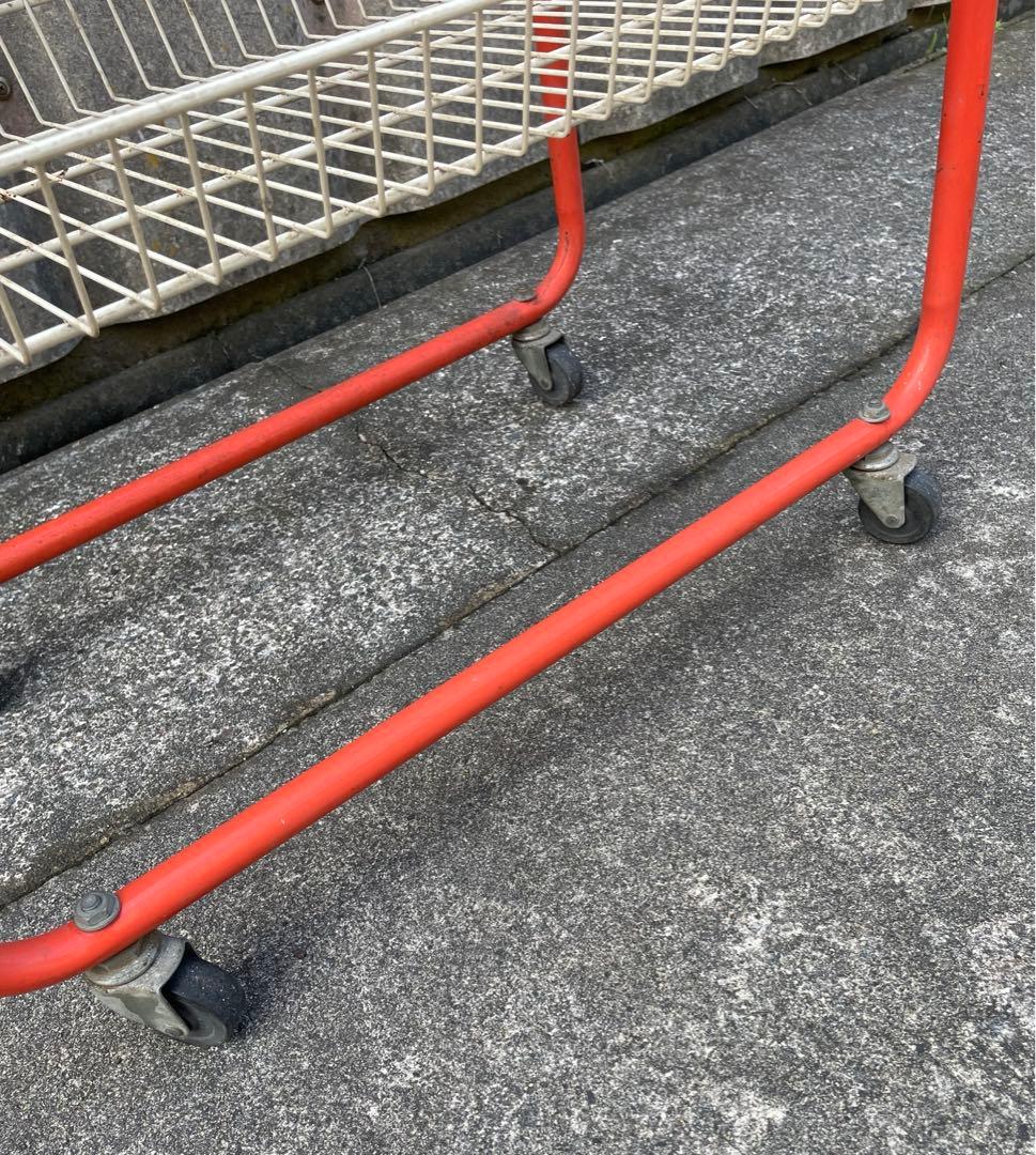 ビンテージ/レトロ/スチールラック/ワイヤーラック/ラック/陳列棚/店舗什器