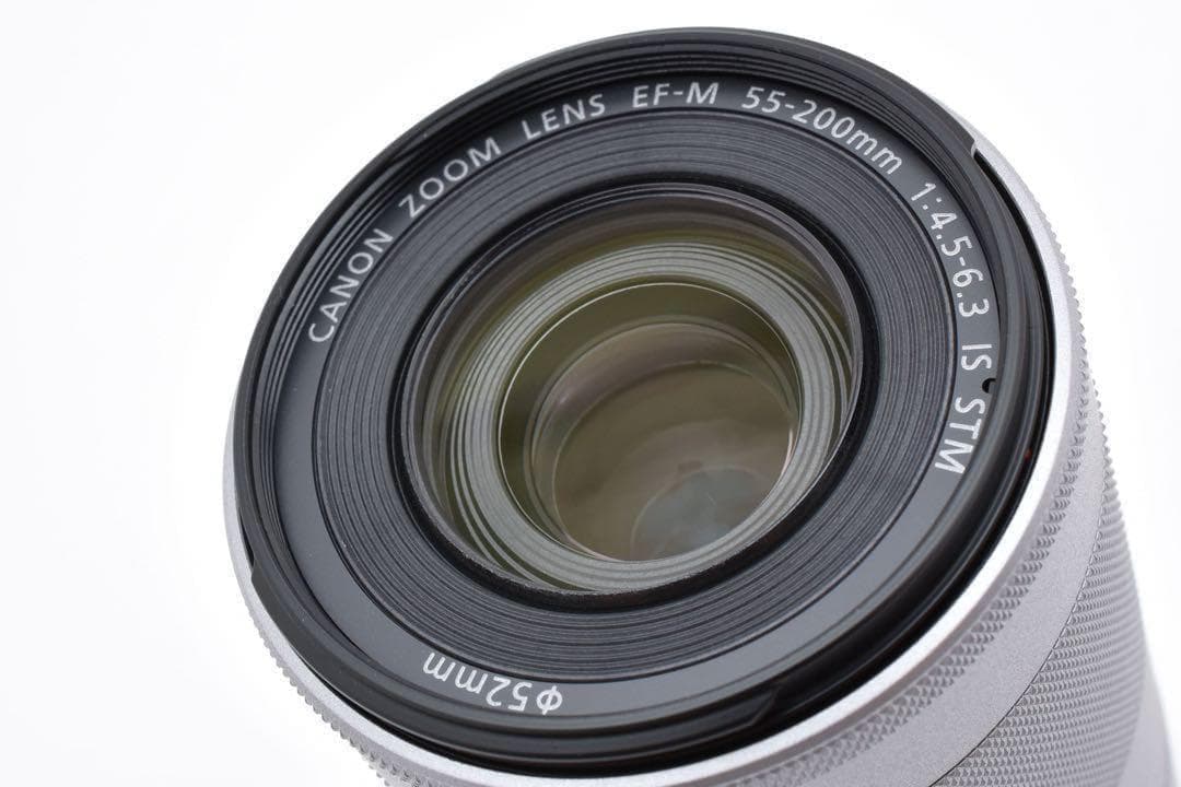 【極美品】 キヤノン CANON EF-M 55-200mm IS STM