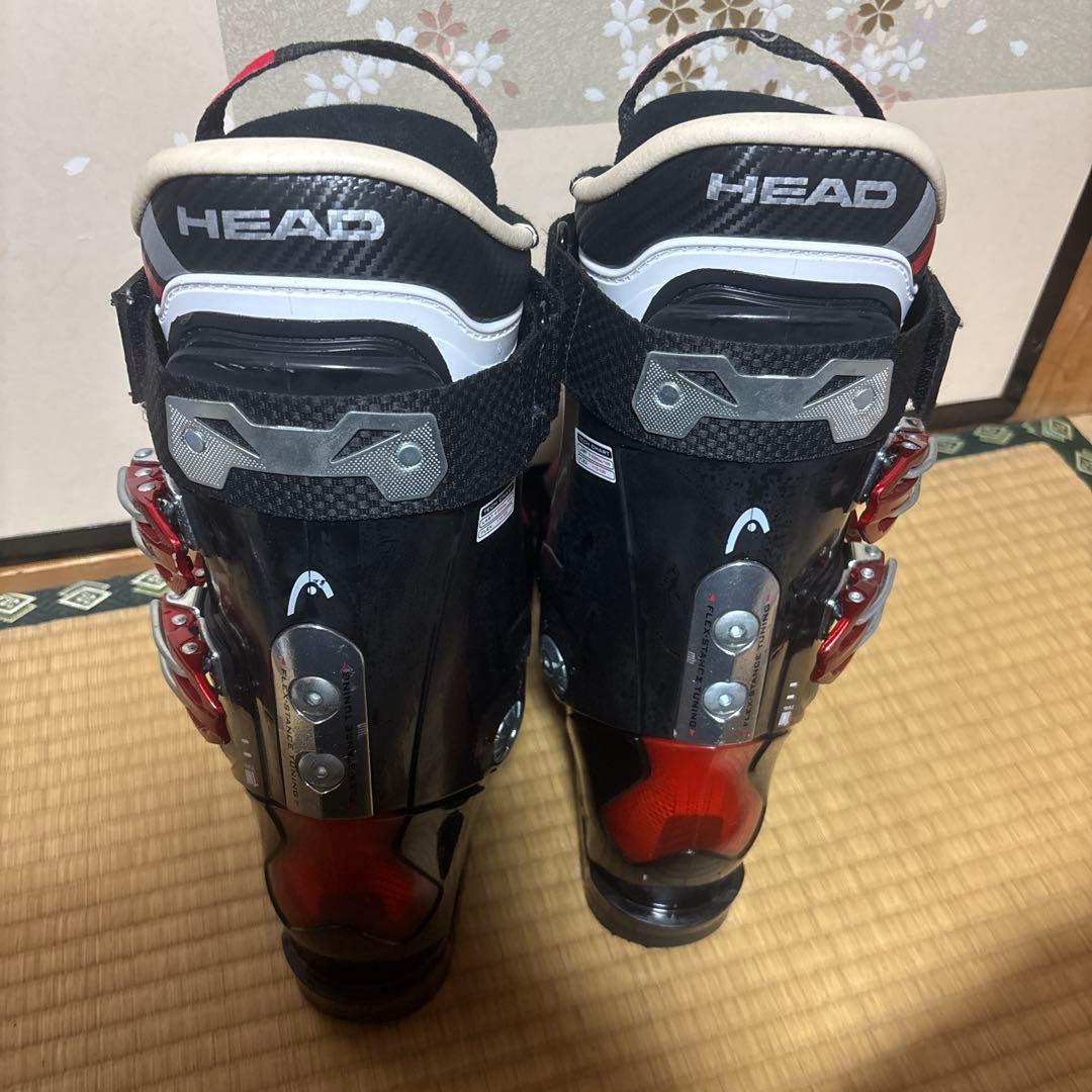 HEAD スキーブーツ レッド/ブラック