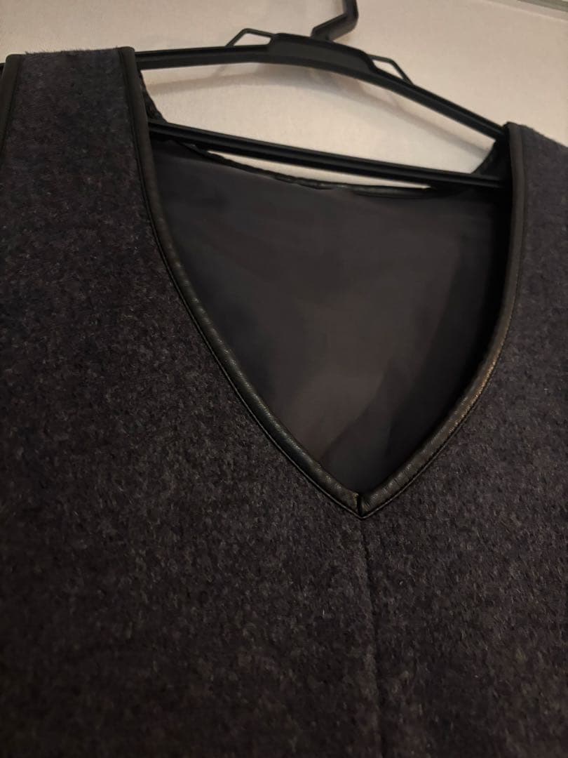 laubeblanc 完売品ワンピース,ウールジャンパースカート