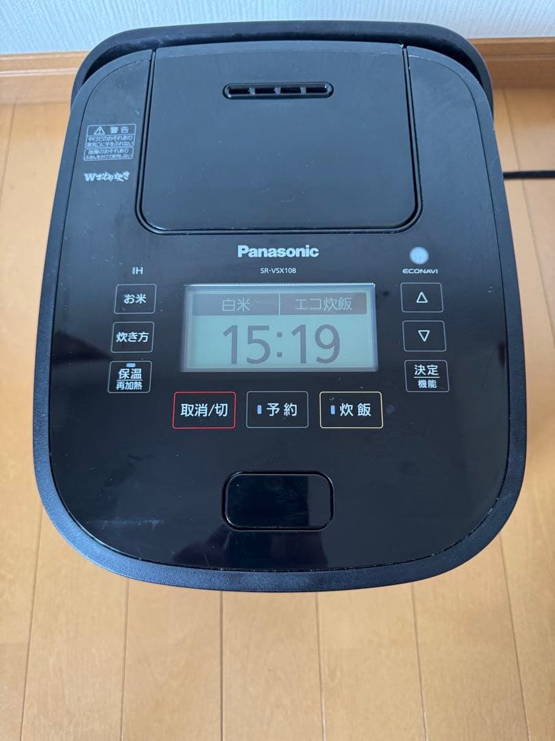 パナソニック　Wおどり炊き SR-VSX108