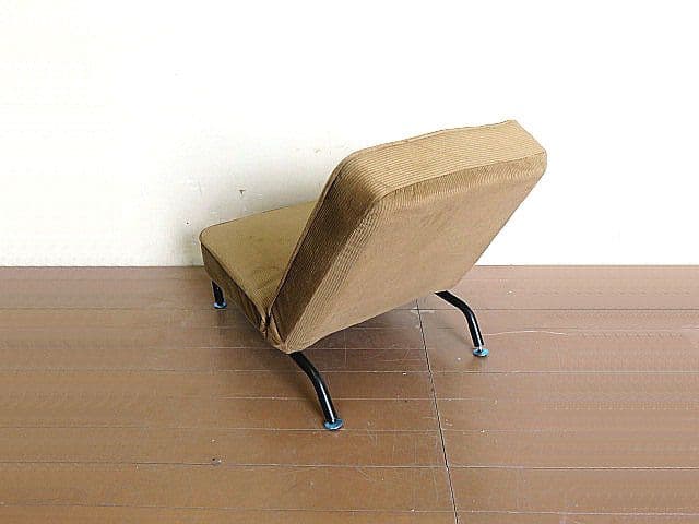 ゆ*み様 未使用品 ICHIBA/市場 1人掛けソファ「SF-3489BR」 ブ