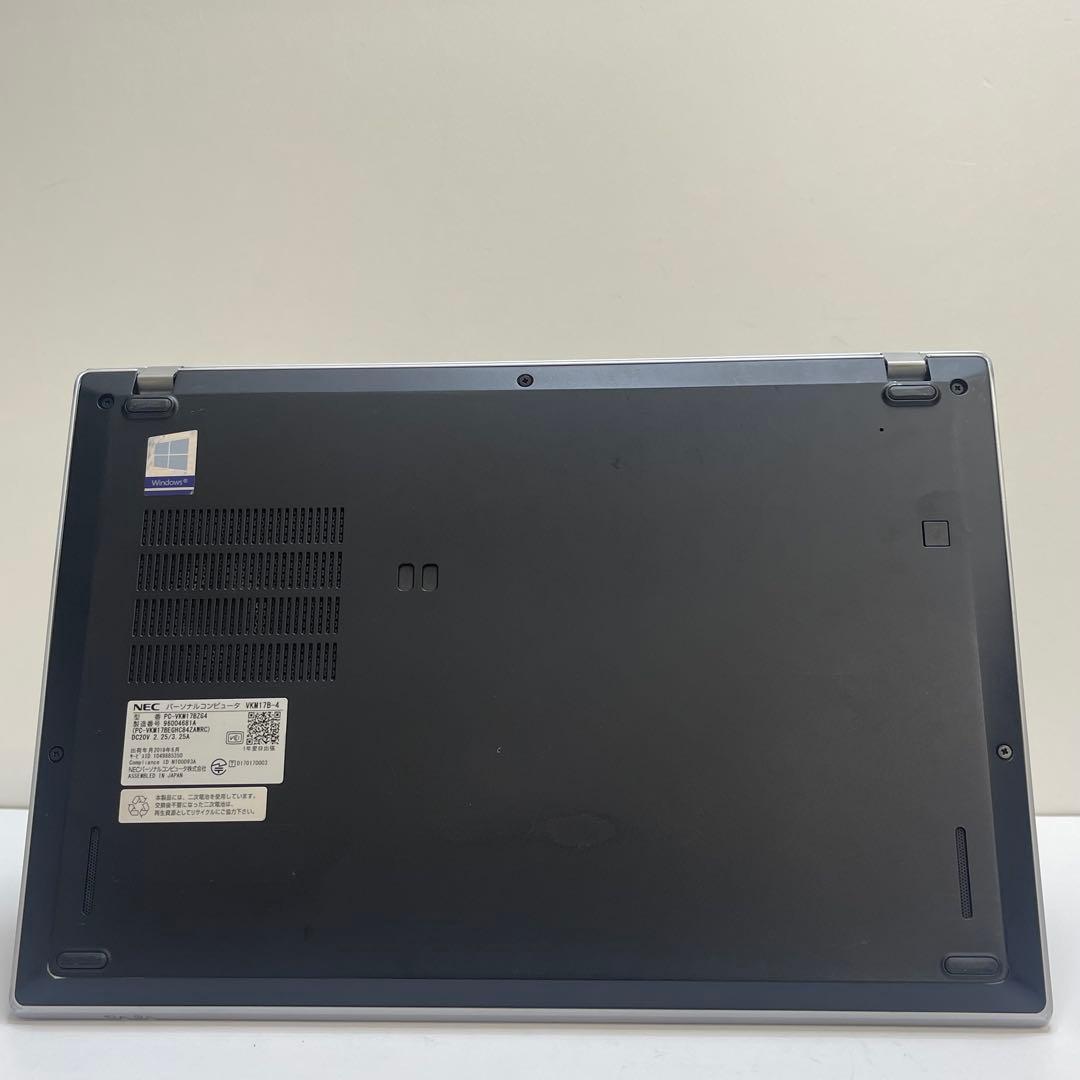 Windowsノート本体 #852 NEC VersaPro VB-4 i5-8350U 8GB 256