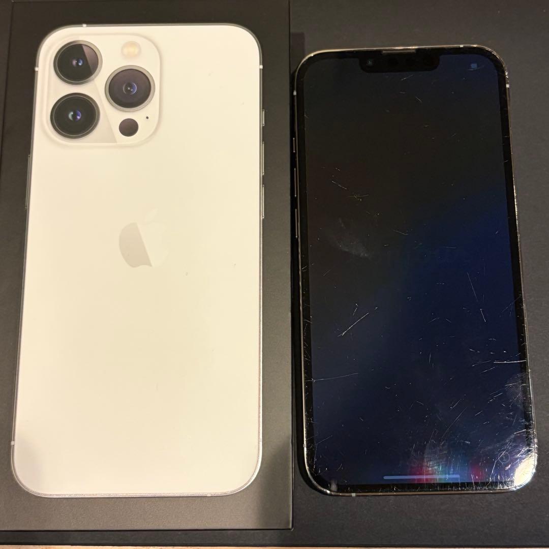 【動作確認済】Apple iPhone 13 Pro シルバー 本体