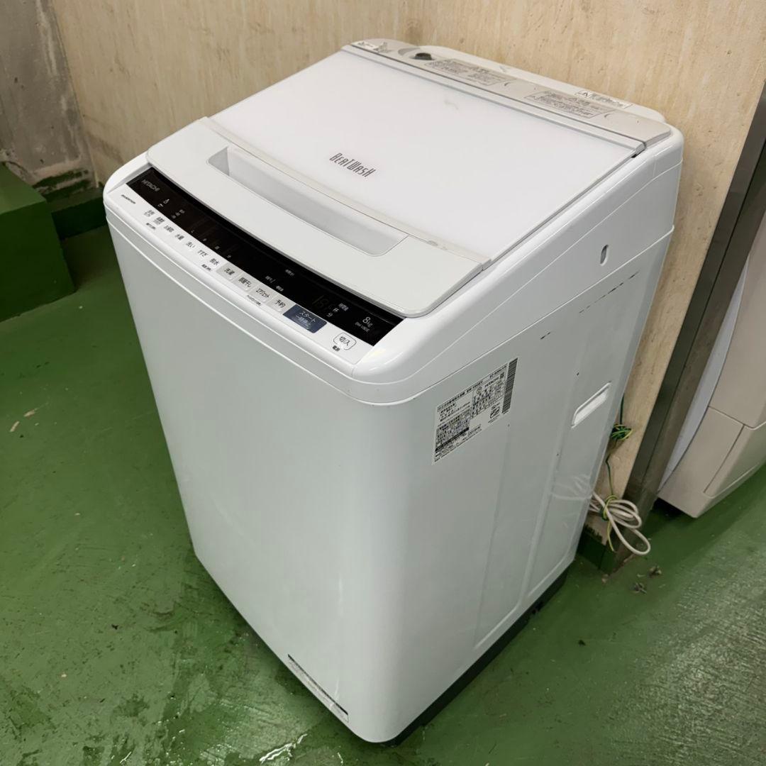 ☆送料設置無料 日立　洗濯機　8㌔　一人暮らし