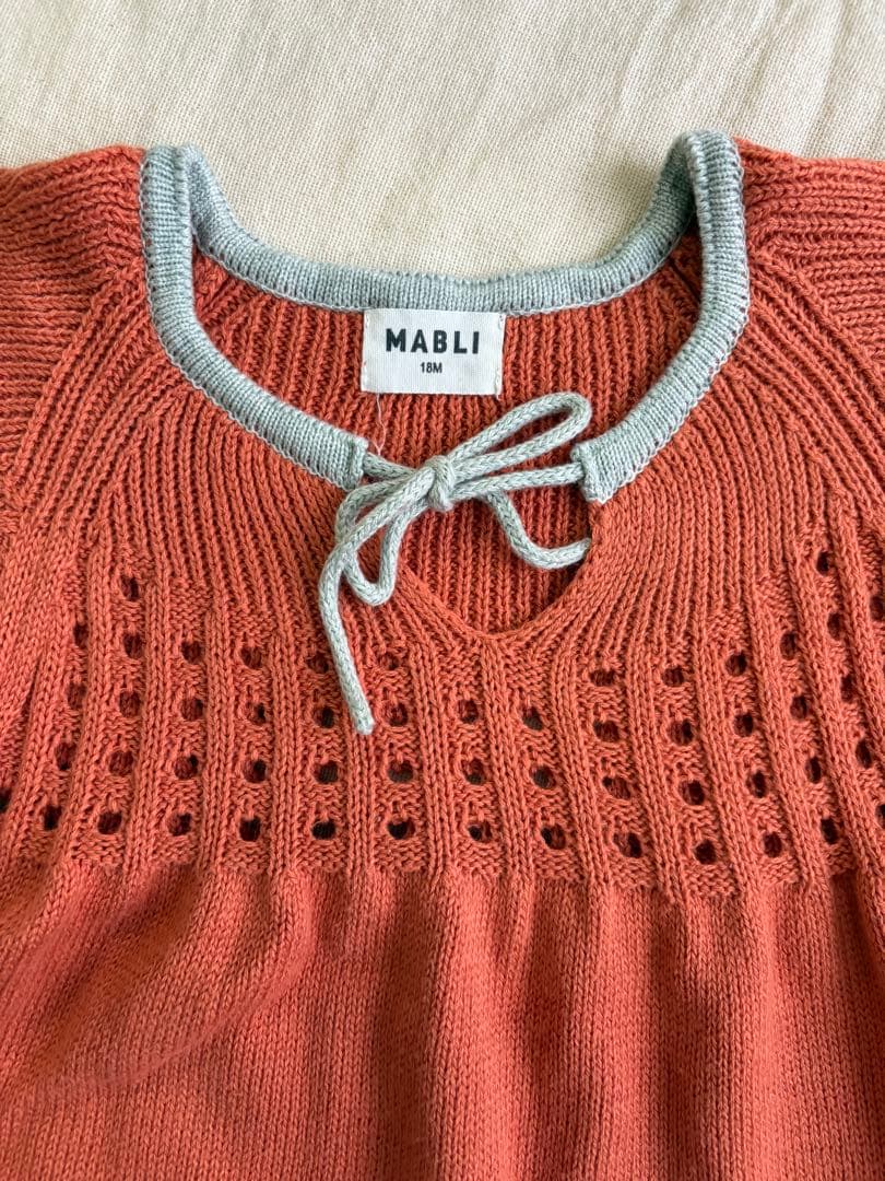 【りっちゃんさん専用】MABLI 小人ロンパース Papaya 18m