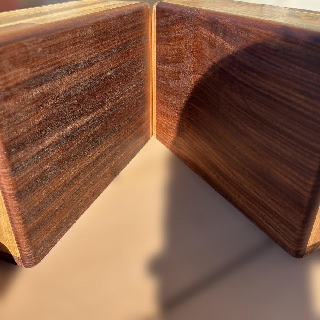 木製コンパクトスピーカー2個セット