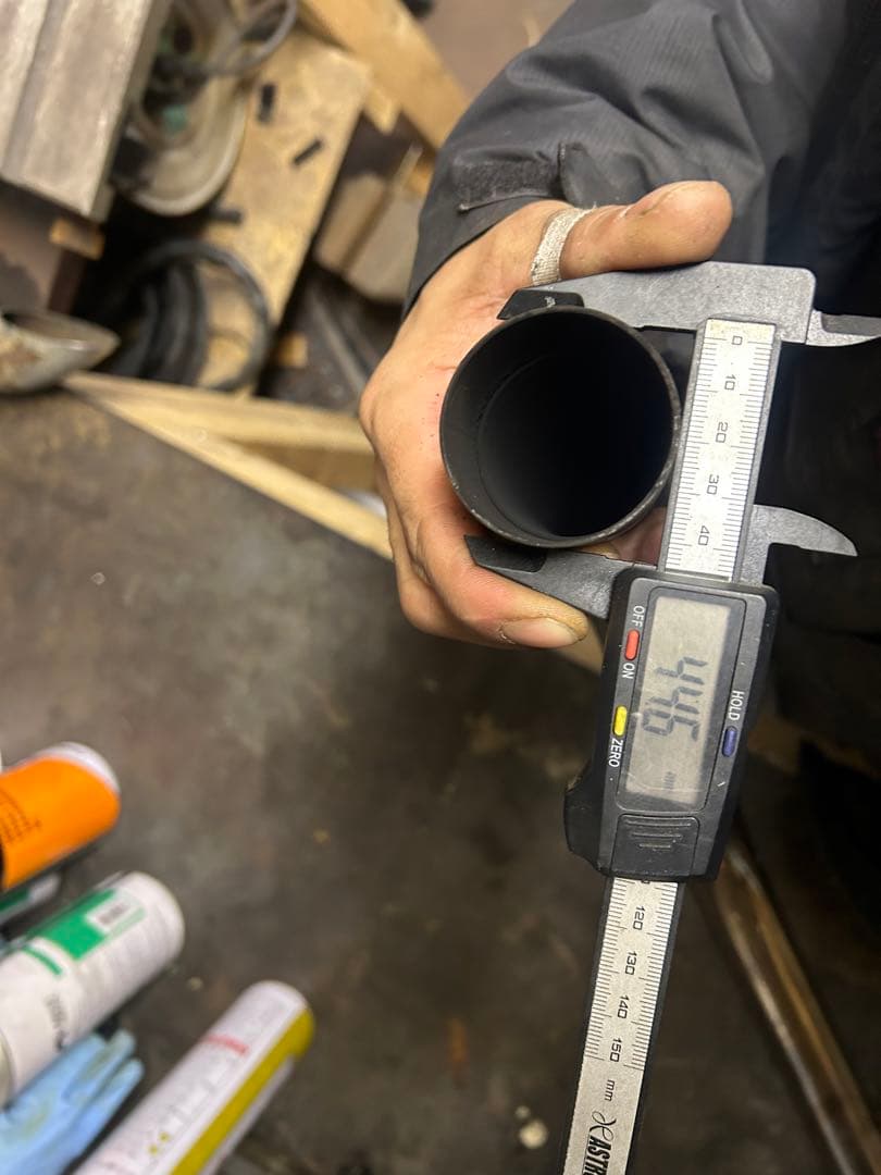 sr400用！！　ステンレスマフラー　エキパイ