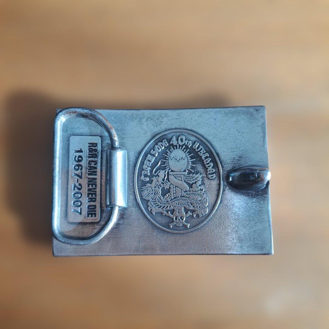 CREAM SODA 40周年記念 バックル 1967-2007 クリームソーダ