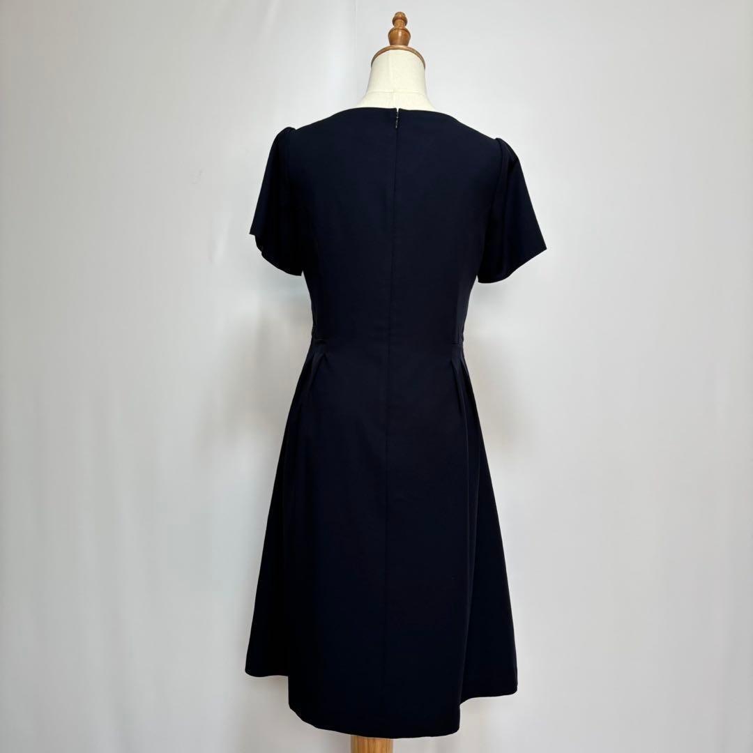 美品GALLERY VISCONTI花柄刺繍パール装飾カーディガン　ワンピース2