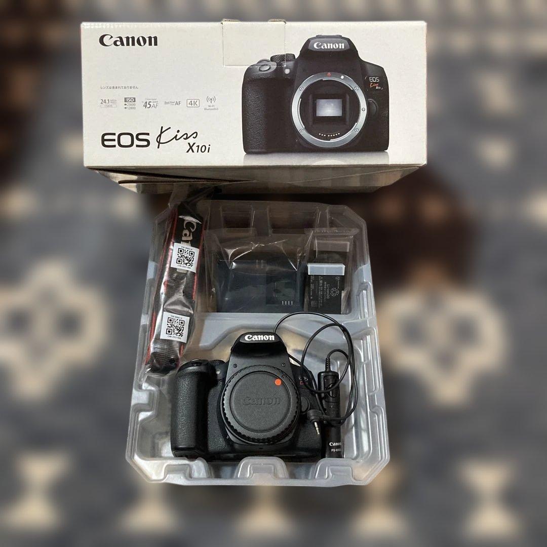 Canon EOS Kiss X10i 本体 バッテリー予備1点、レリーズ1点付