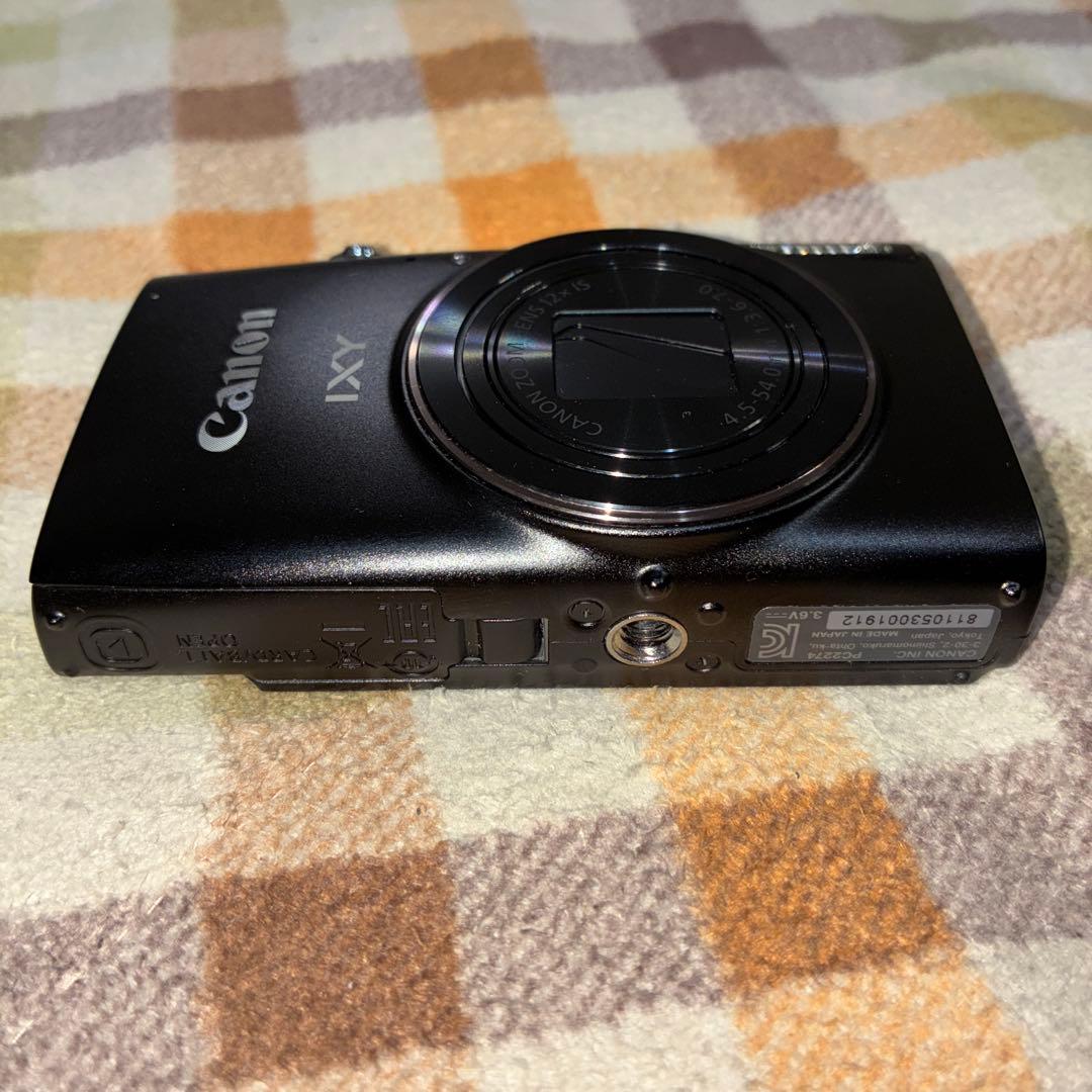 Canon IXY 650 コンパクトデジタルカメラ　ブラック