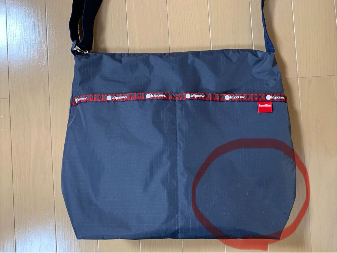 Familiar×LeSportsac コラボショルダーバッグ