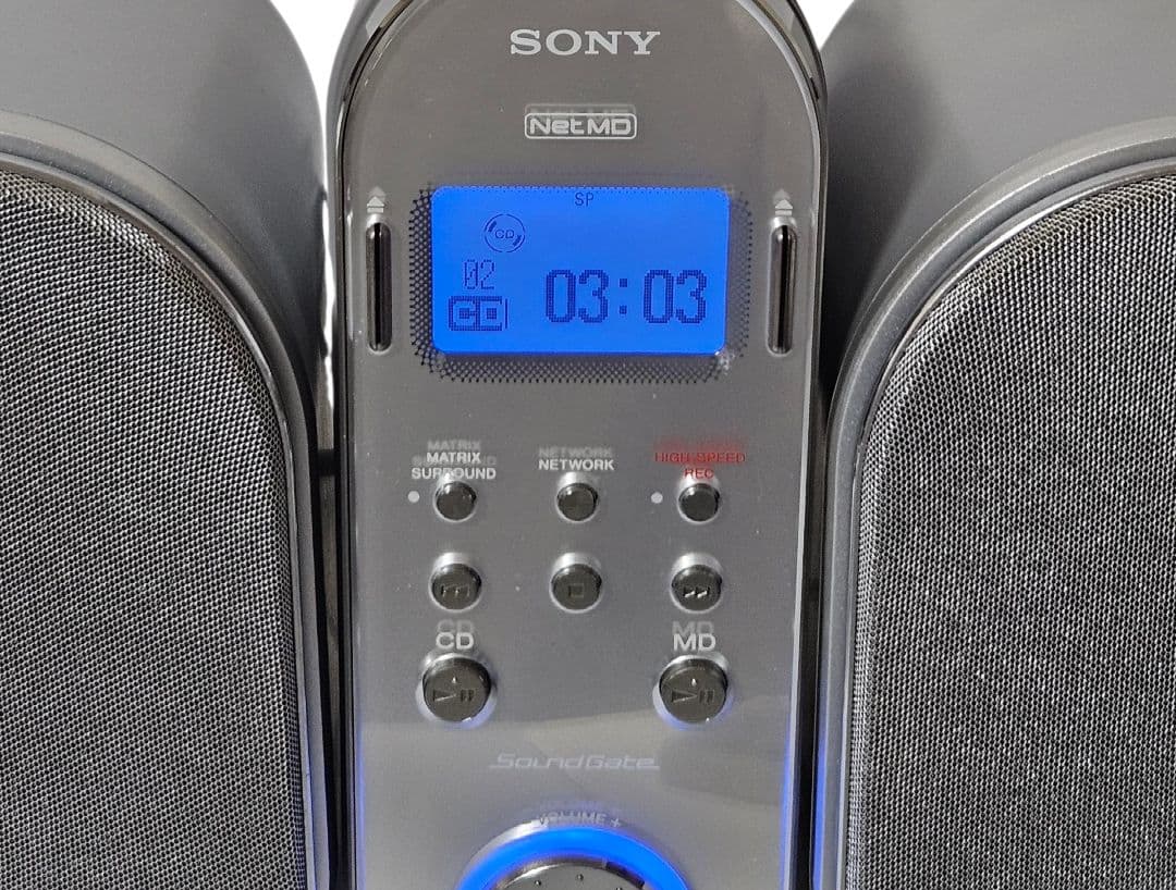 ソニー Net MDオーディオシステム LAM-Z03 CD・MDプレーヤー