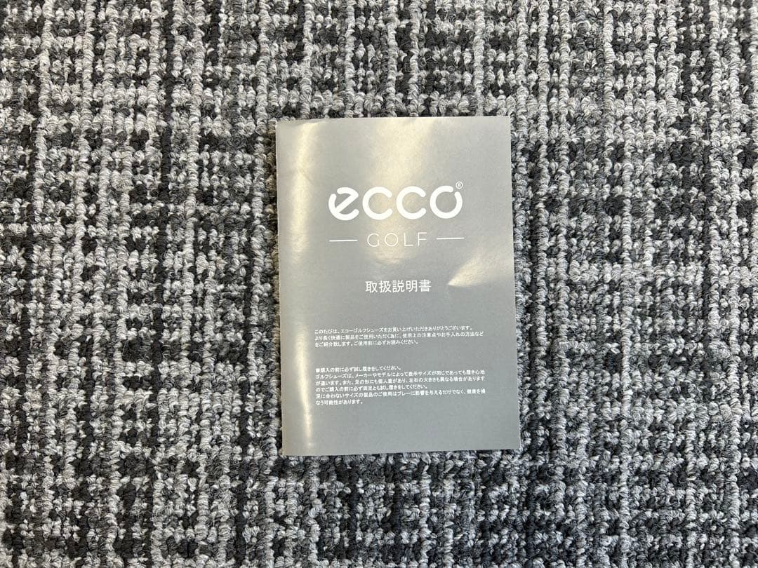 ECCO ゴルフシューズ ホワイト/ネイビー