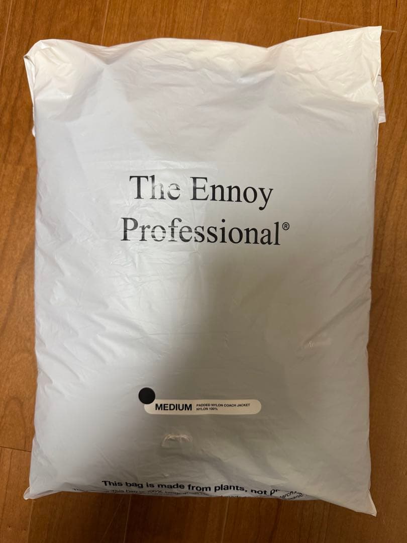 The Ennoy Professional ブラック コーチジャケットM