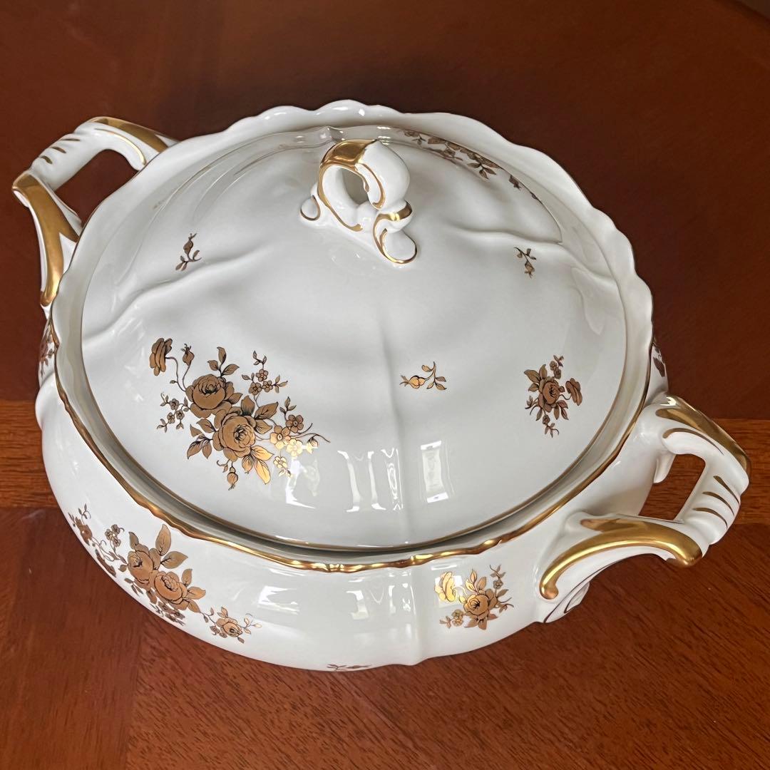 【希少品】ドイツ製　エーデルシュタインババリア★マリアテレジア★カバードウェア