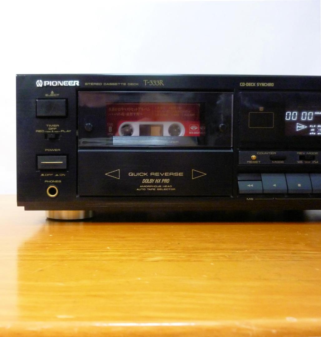 Pioneer パイオニア T-333R オートリバース カセットデッキ