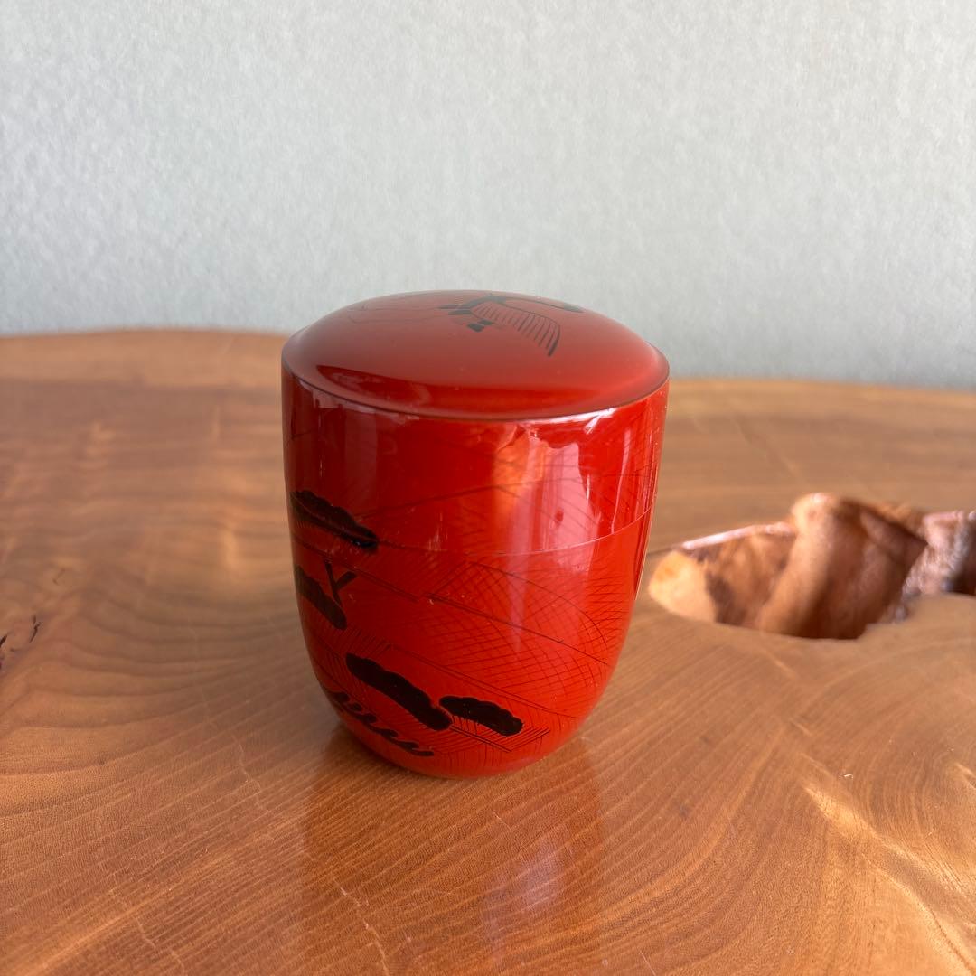 岡本陽斎 玄々斎好 あけぼの棗 茶道具 共箱