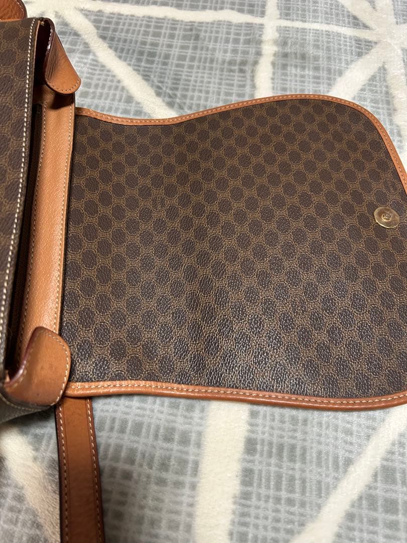 CELINE セリーヌ マカダム ショルダーバッグ