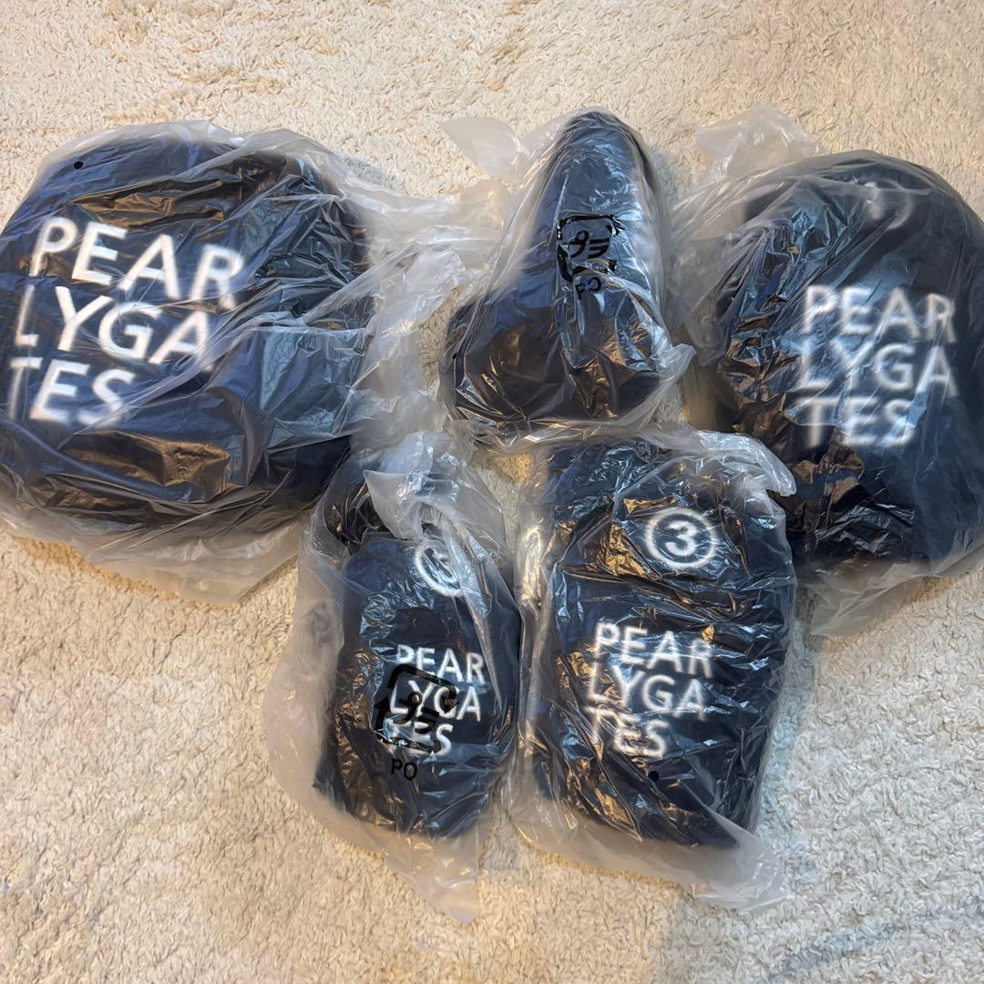 PEARLY GATES ブラックキャディバッグ