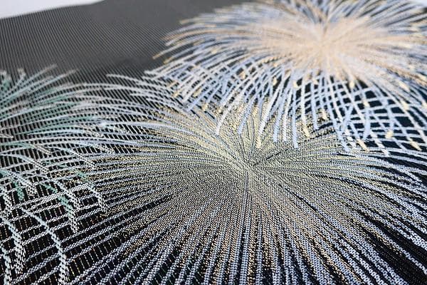 ★専用★未使用品 袋帯 夏帯 夏 絽 黒 花火