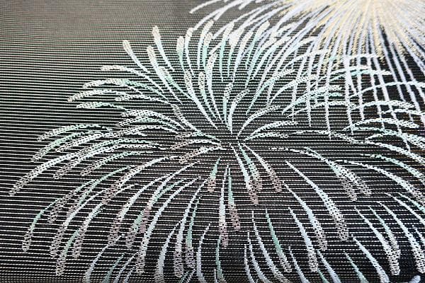 ★専用★未使用品 袋帯 夏帯 夏 絽 黒 花火
