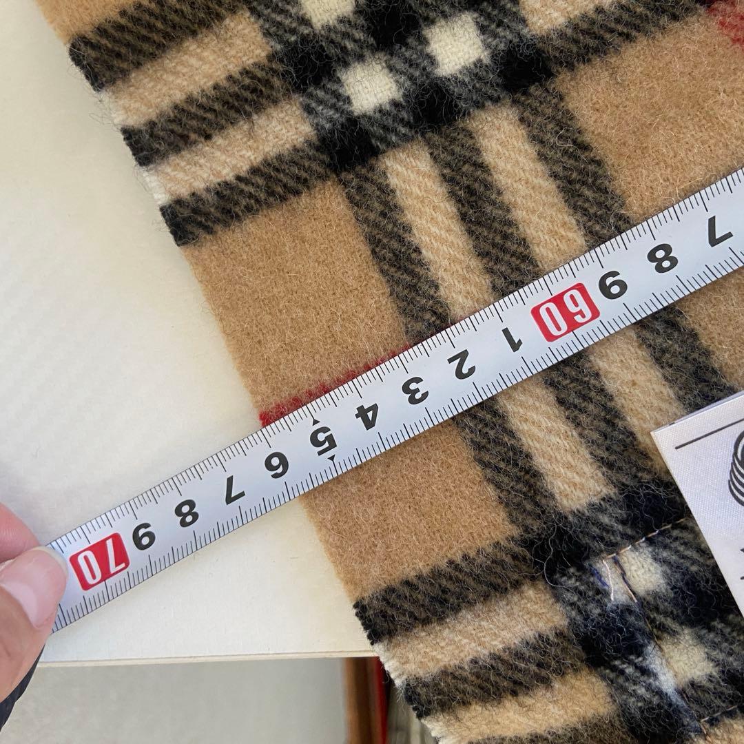 未使用⭐️Burberrysバーバリー 膝掛け ウール　ノバチェック