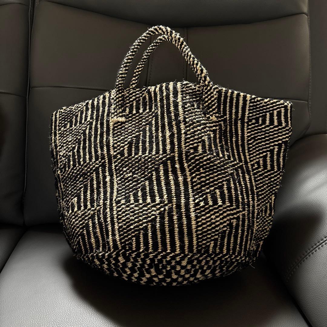 BASCO かごバッグ スカーフ付き