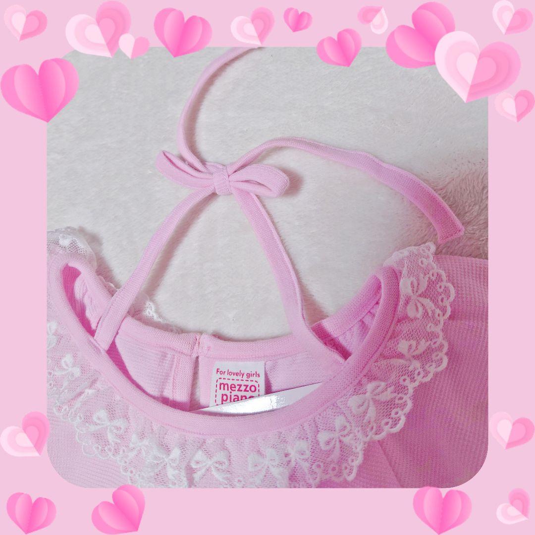 ❤メゾピアノ❤ミミポポ✨みみぽぽ✨ウエディング✨平成レトロ✨Tシャツ✨ピンク❤