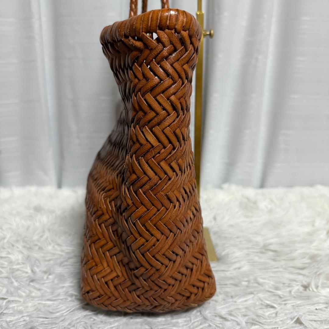 ⭐️未使用級⭐️セントクリストファー　ドラゴンディフュージョン　メッシュトート　籠鞄