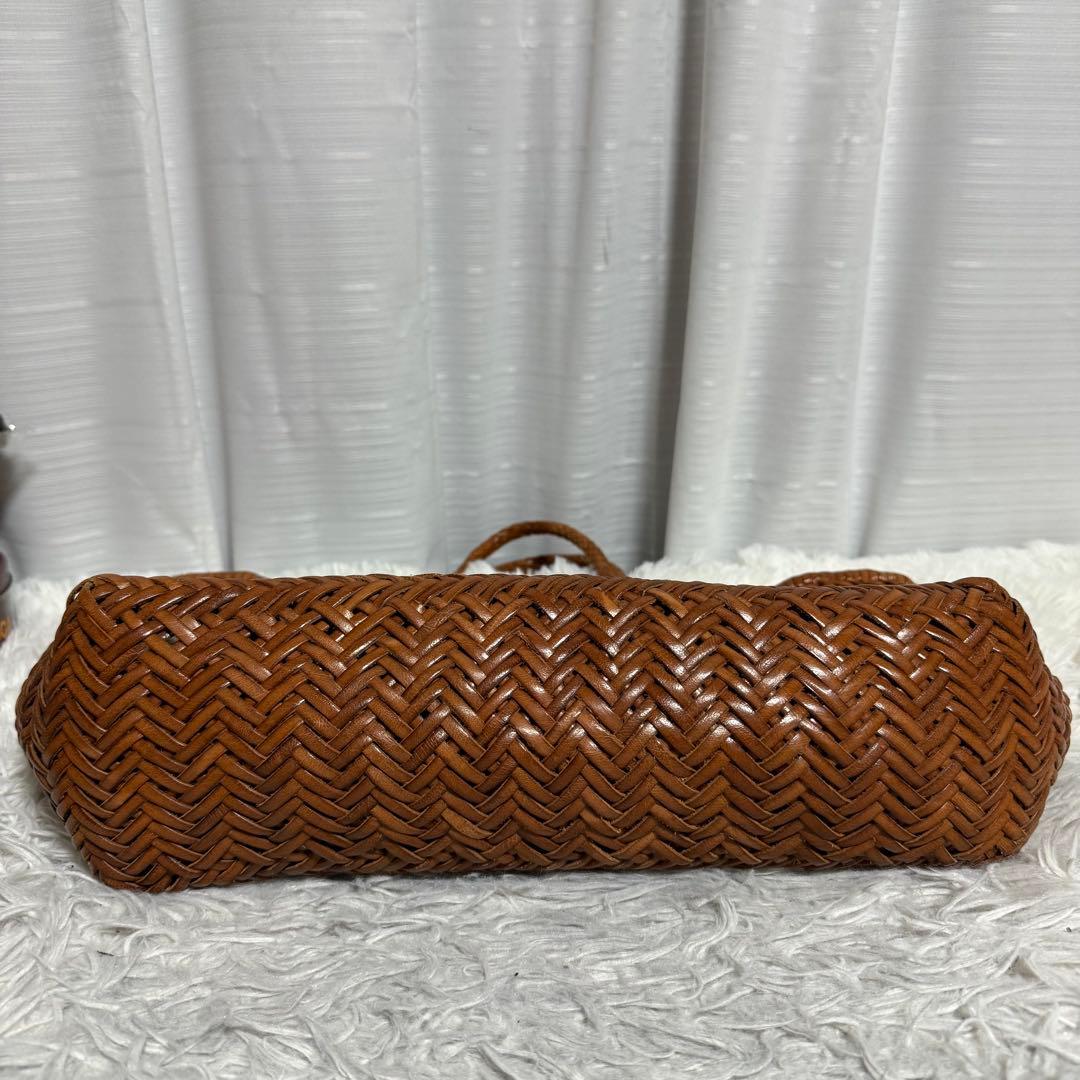 ⭐️未使用級⭐️セントクリストファー　ドラゴンディフュージョン　メッシュトート　籠鞄