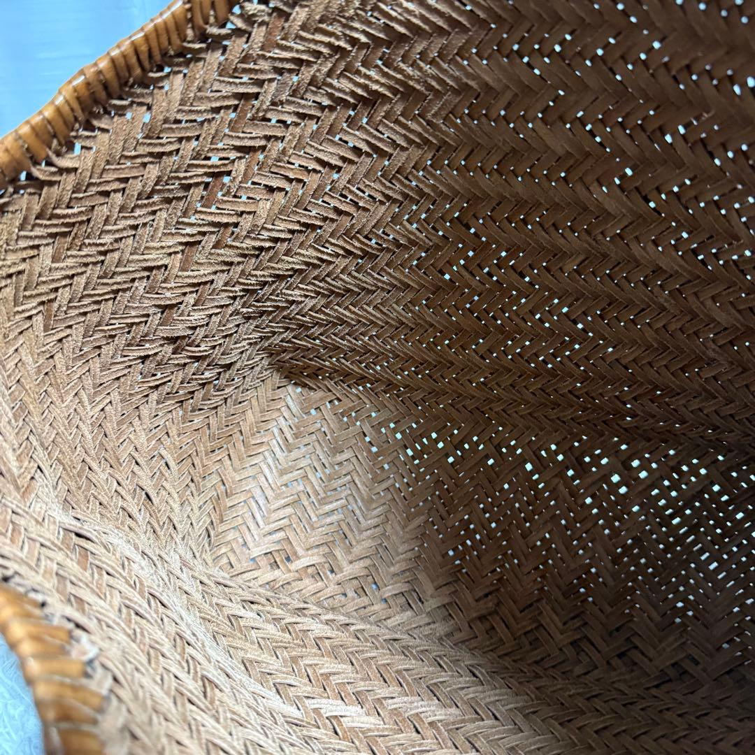 ⭐️未使用級⭐️セントクリストファー　ドラゴンディフュージョン　メッシュトート　籠鞄