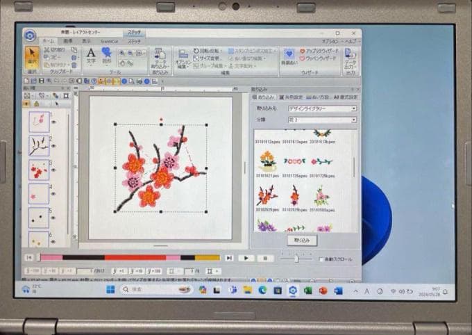 SV9 メモリ16G 刺しゅう用ノートパソコン ブラザー ジャノメ JUKI 2