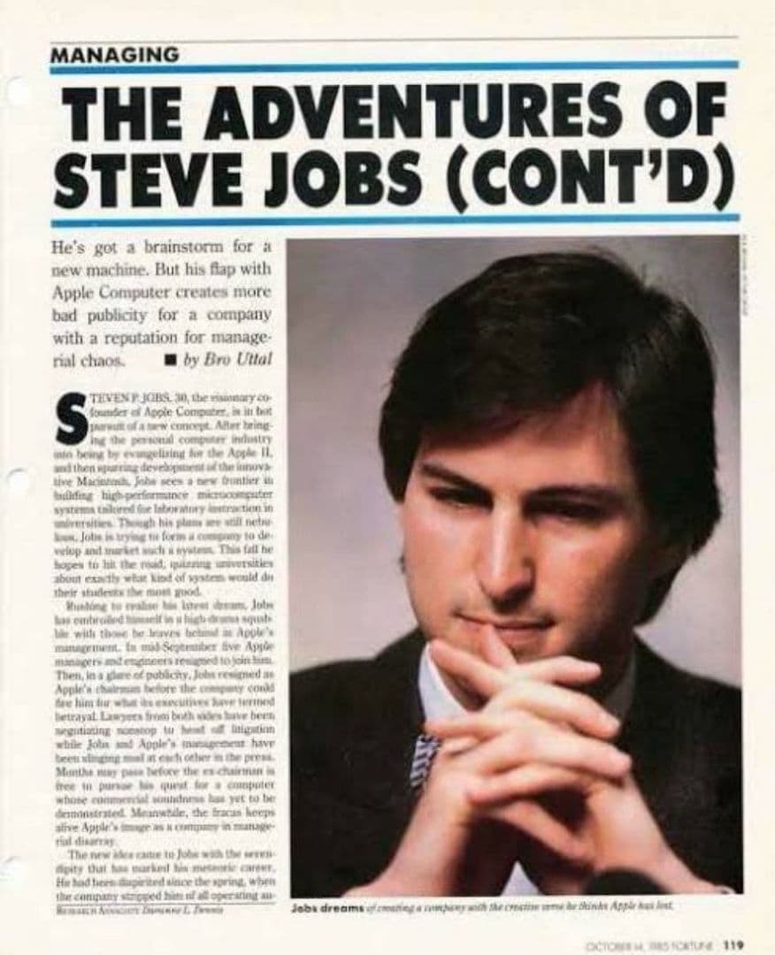 1996年 Steve Jobs Apple社 復帰イベント トートバック