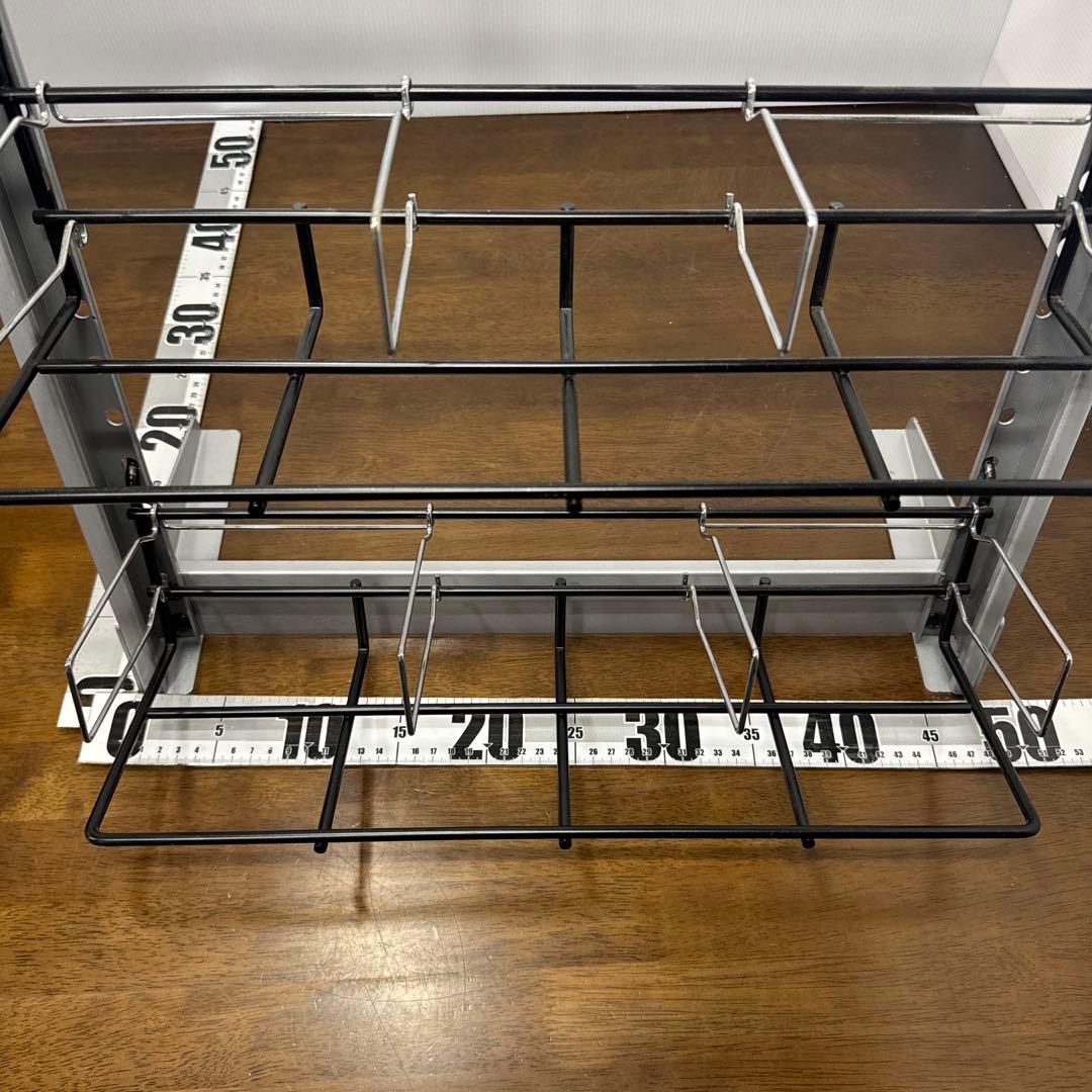 ディスクラック 3段 スリム ×2 セット CD DVD 収納 ラック