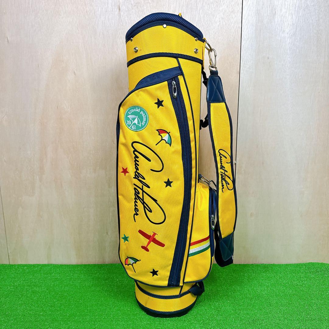 Arnold Palmer 7.5型 キャディバッグ 超軽量 イエロー 5分割