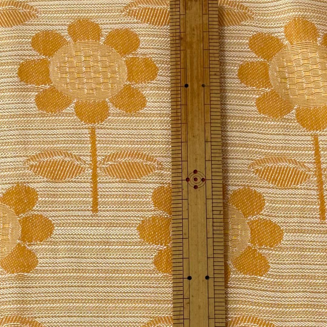 当時物 昭和レトロ レトロフラワー カーテン生地 4m まとめ売り 切売可