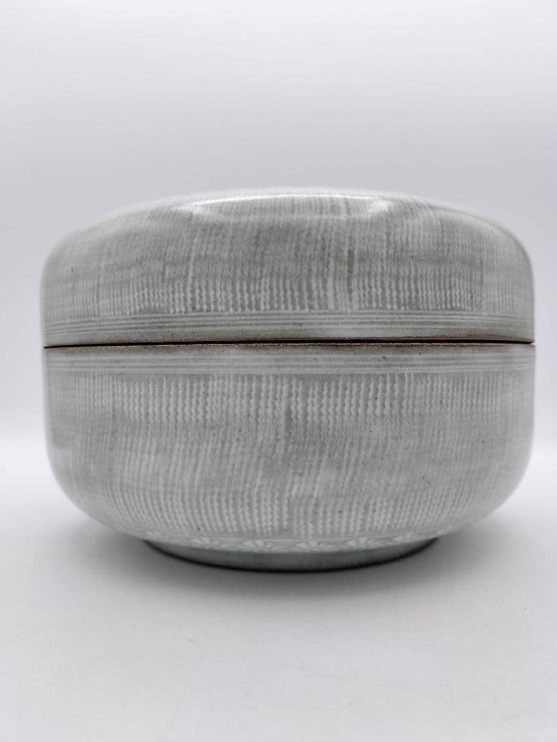 c697 喰篭 三島 森里陶楽 木箱 茶道具 古物