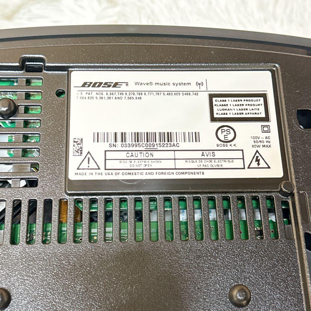 極美品！Bose Wave music system 外箱付き リモコン未開封