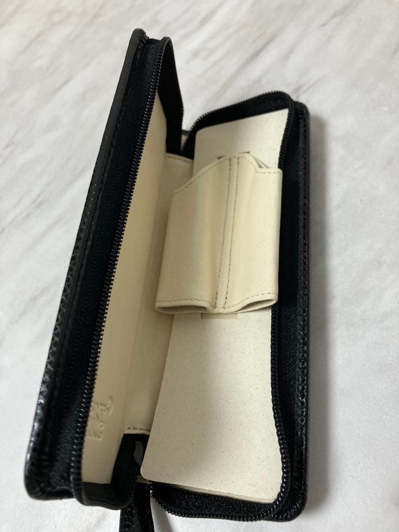 美品★Mont Blanc　モンブラン　ペンケース　2本用　黒　箱