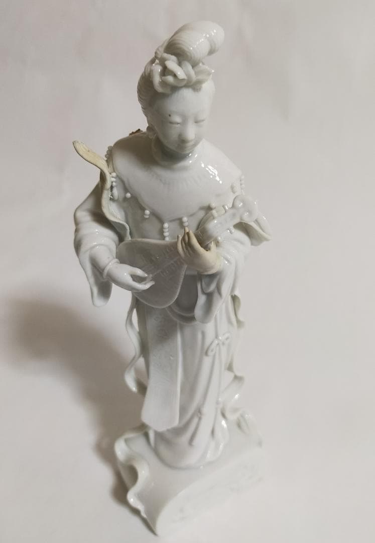 中国徳化窯白磁天女