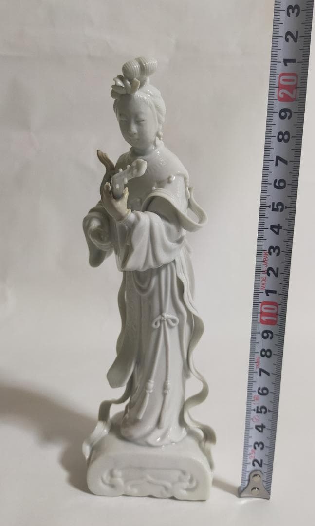 中国徳化窯白磁天女