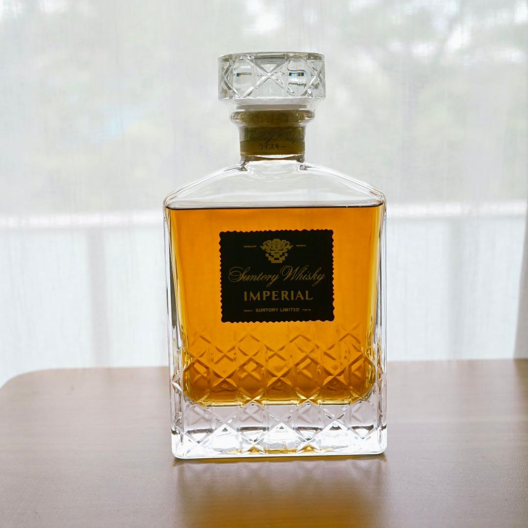 SUNTORY IMPERIAL サントリーインペリアル　カガミクリスタル　古酒