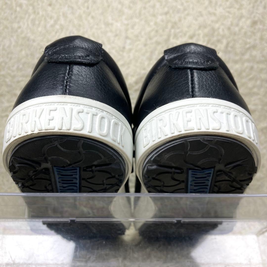 『未使用級』ビルケンシュトック　職業靴　QO500 レザースニーカー　ブラック